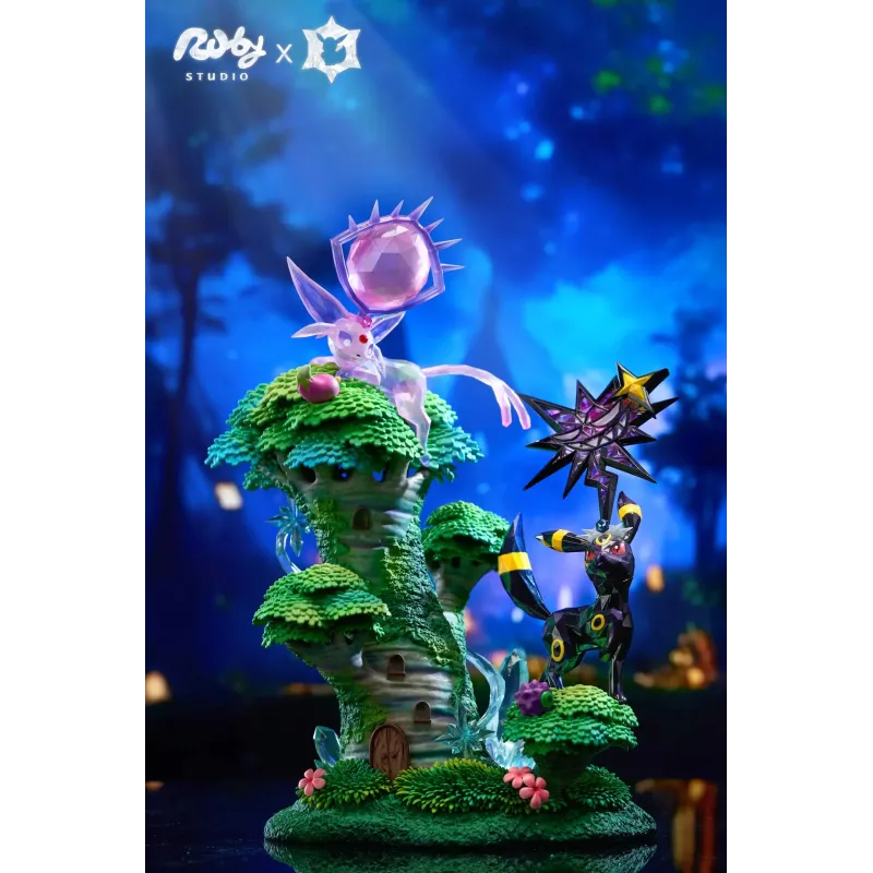 Pokémon Espeon & Umbreon Ruby Studio