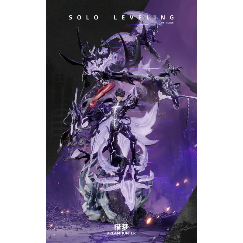 Solo Leveling Sung Jin-Woo & Bellion & Igris & Beru & Iron DREAM HUNTER Studio
