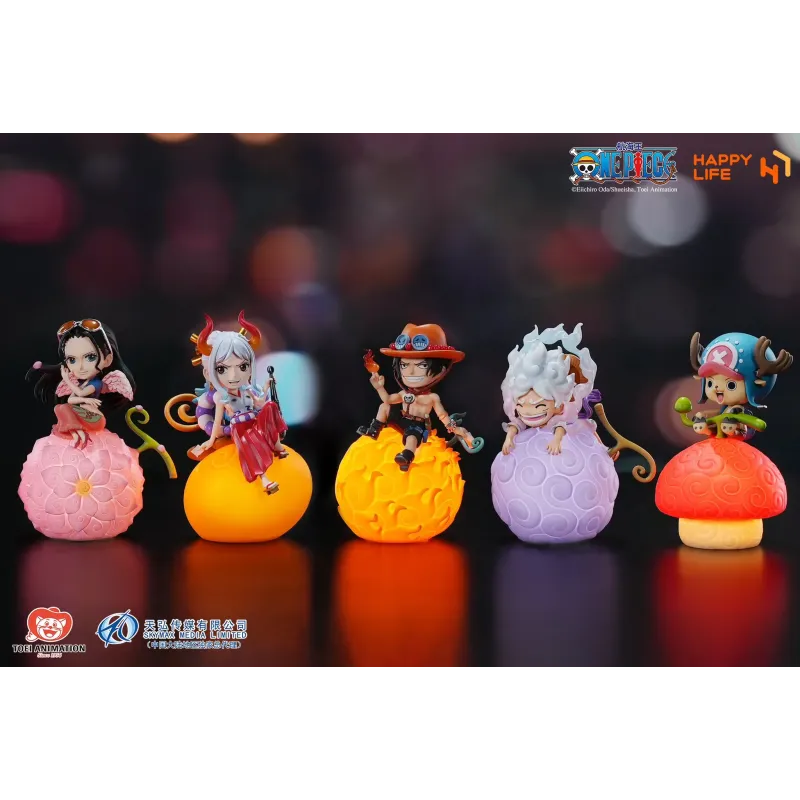One Piece Portgas D Ace Voice-Activated Night Lamp Happy Life Studio