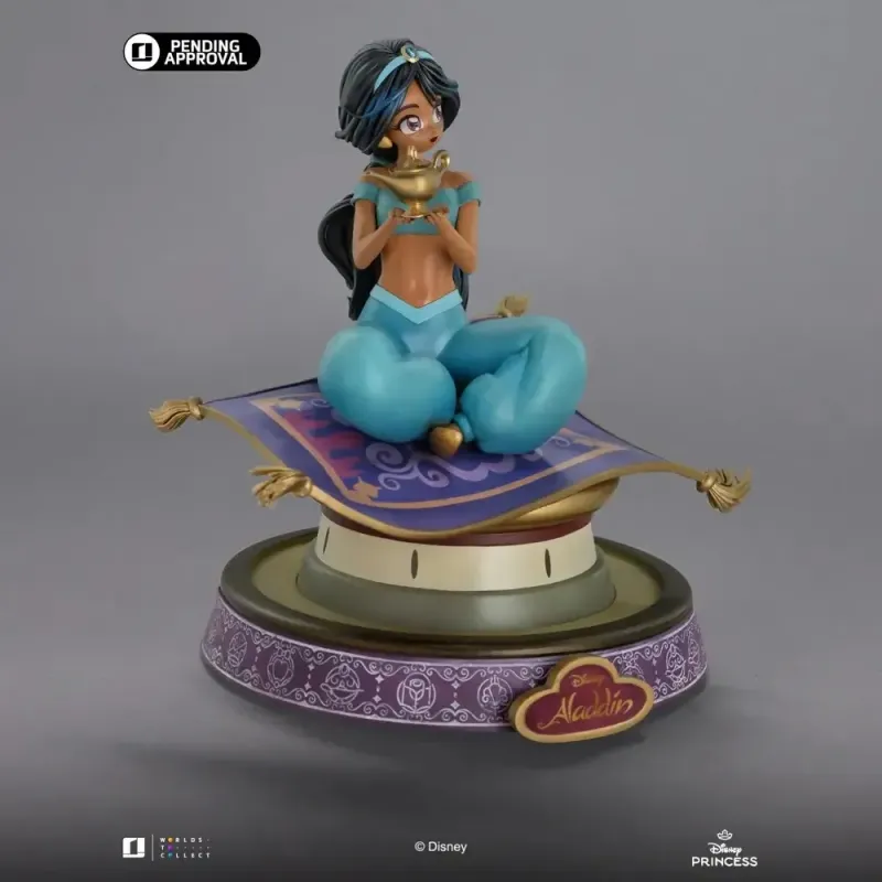 Disney Anime Princess Ariel & Jasmine Iron Studios