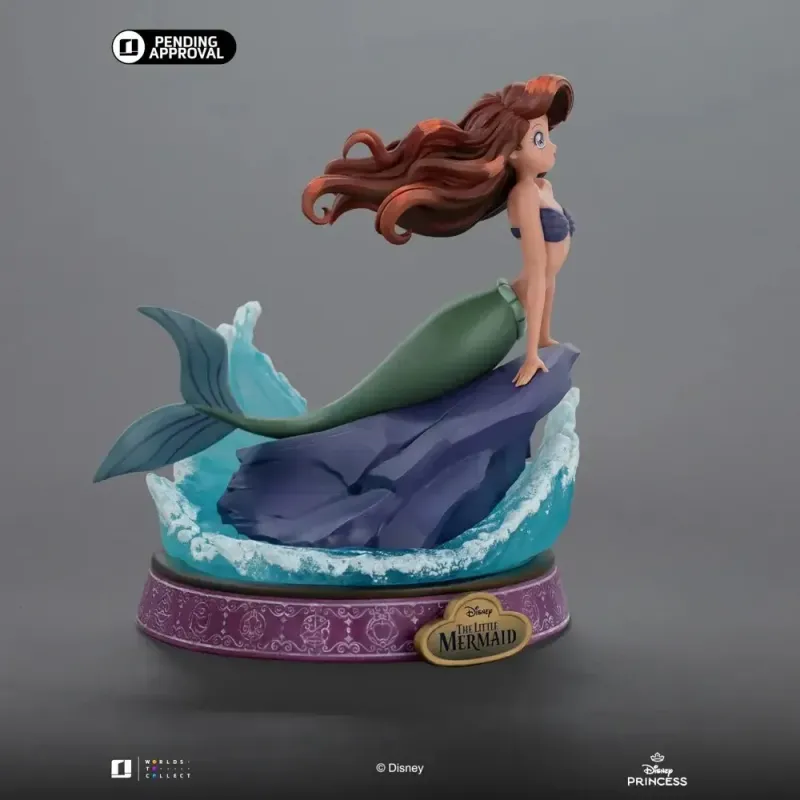 Disney Anime Princess Ariel & Jasmine Iron Studios