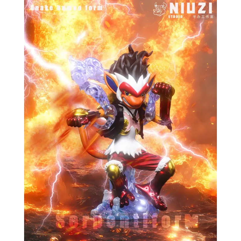 Pokémon Infernape Cosplay Luffy Gear Fourth Niuzi Studio