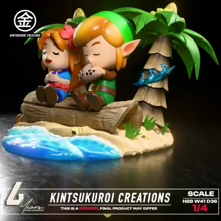 The Legend of Zelda Link & Marin Kintsukuroi Creations Studio