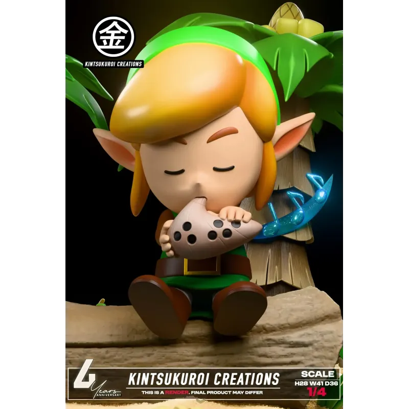 The Legend of Zelda Link & Marin Kintsukuroi Creations Studio