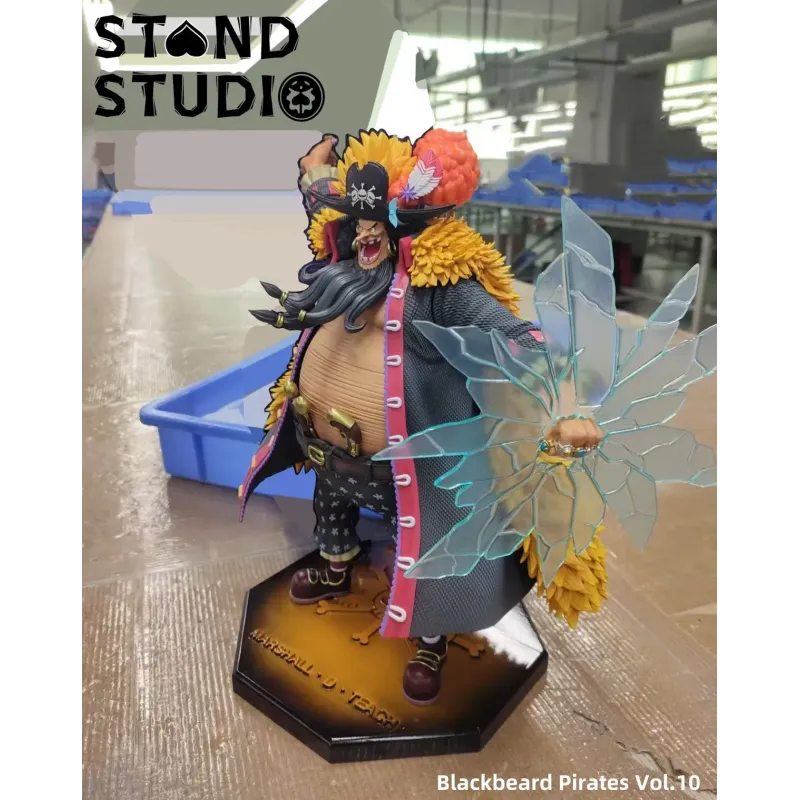 One Piece Marshall D Teach Stand Studio