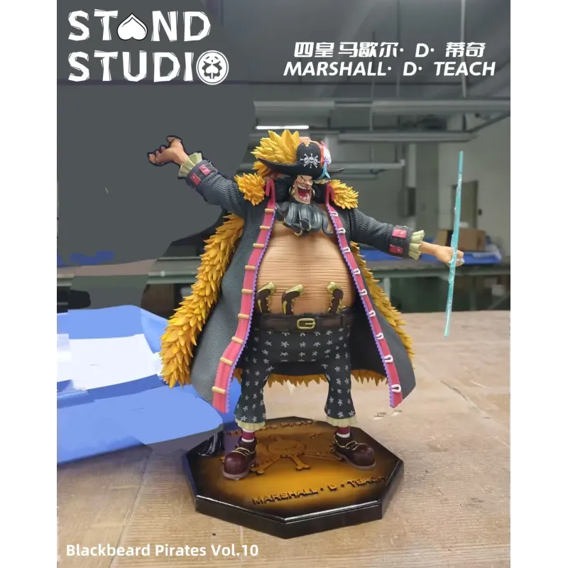One Piece Marshall D Teach Stand Studio