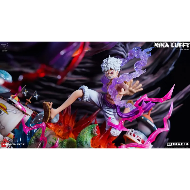 One Piece Luffy Nika Heartbeat Seven Studio