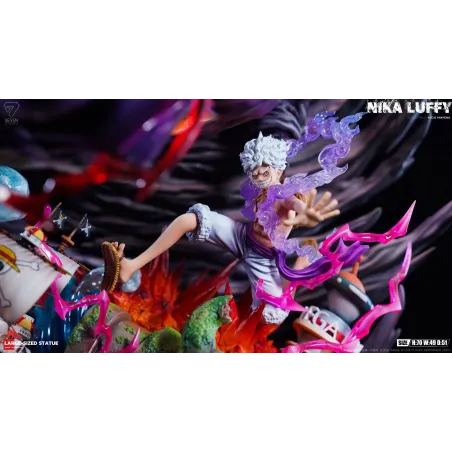 One Piece Luffy Nika Heartbeat Seven Studio