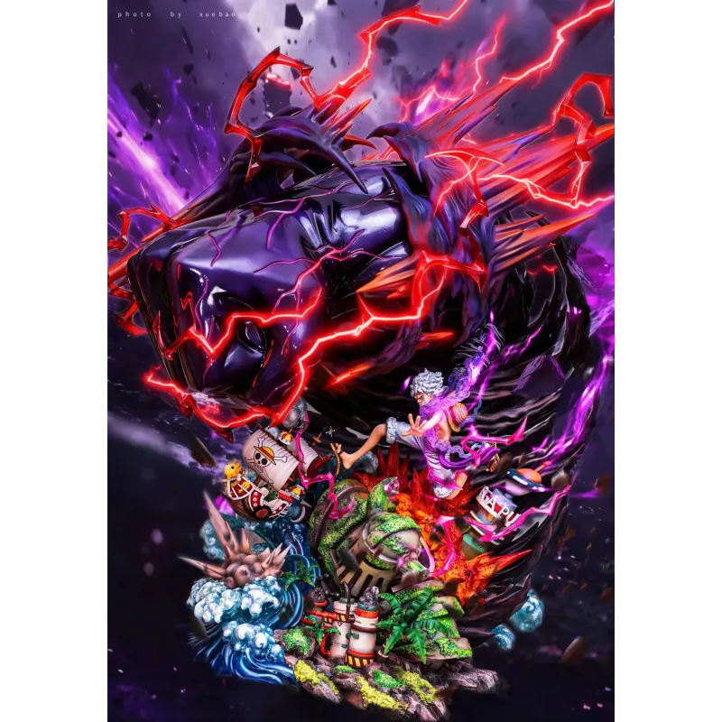 One Piece Luffy Nika Heartbeat Seven Studio