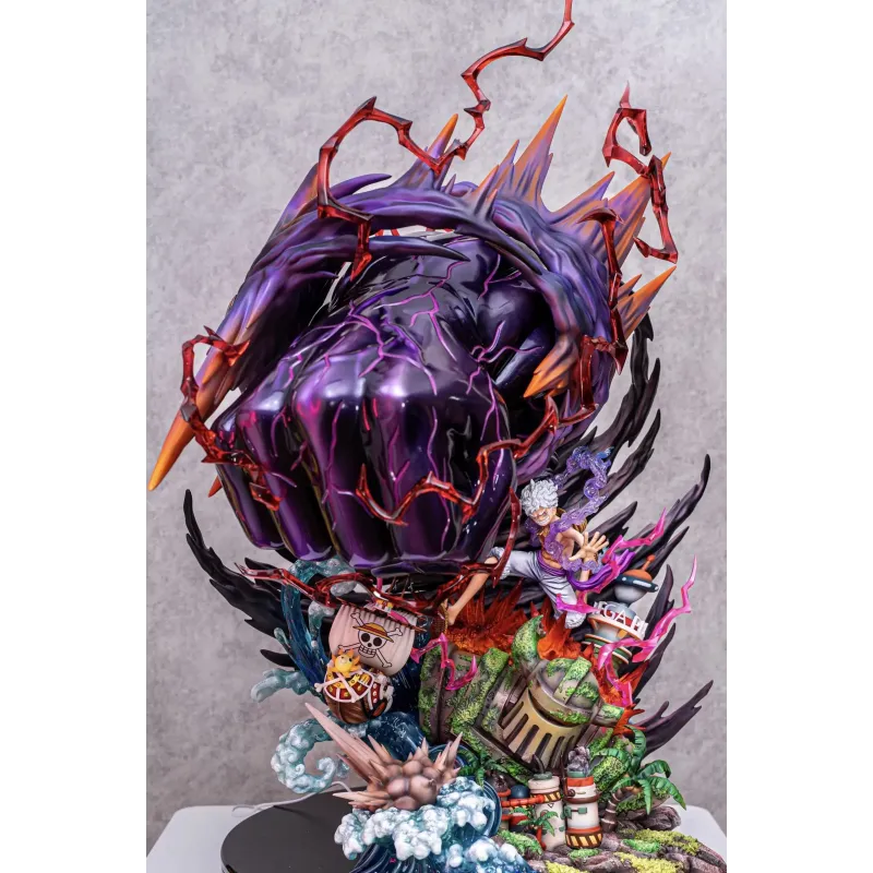 One Piece Luffy Nika Heartbeat Seven Studio