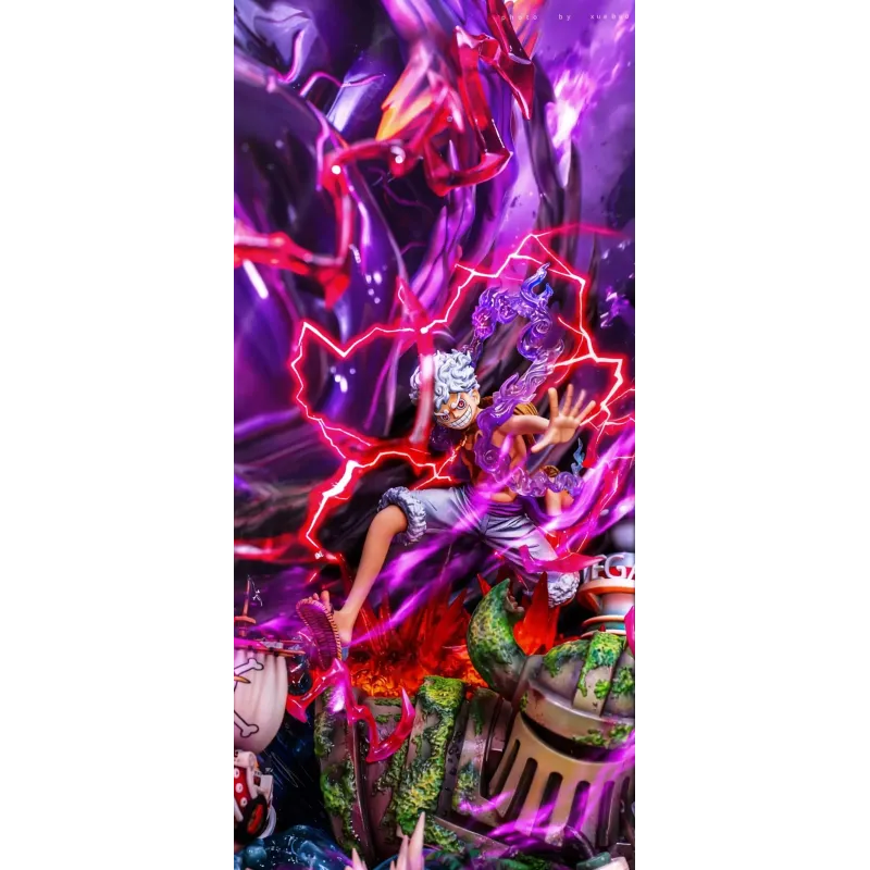 One Piece Luffy Nika Heartbeat Seven Studio