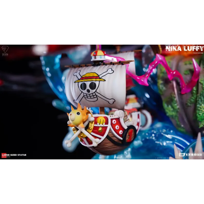 One Piece Luffy Nika Heartbeat Seven Studio
