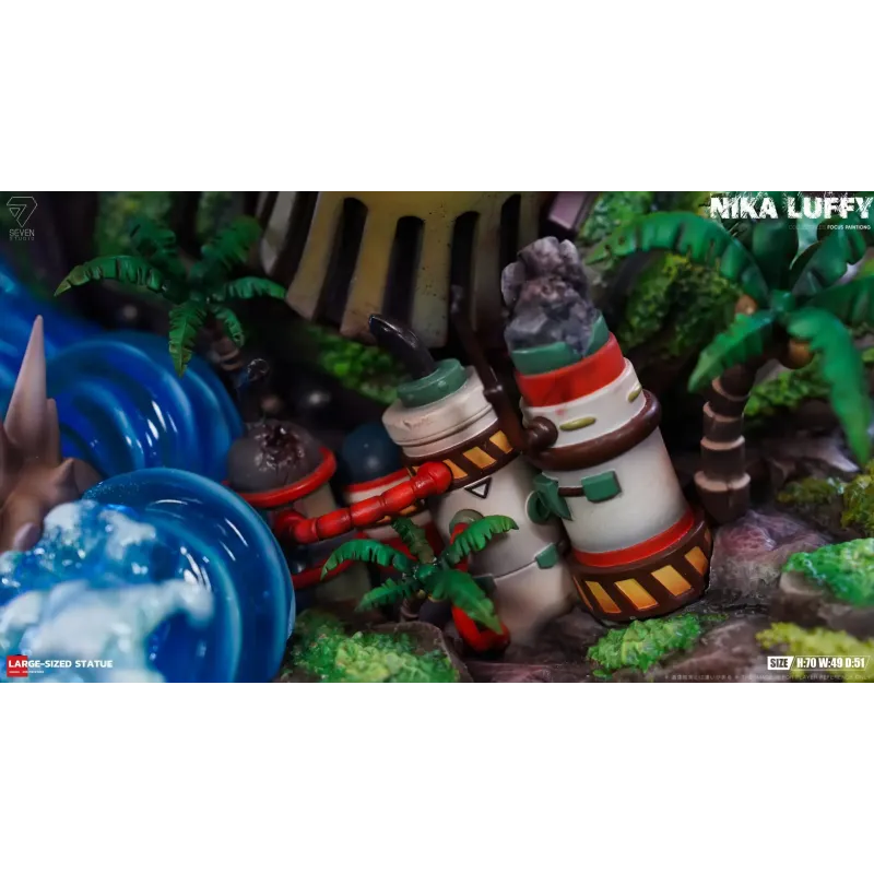 One Piece Luffy Nika Heartbeat Seven Studio