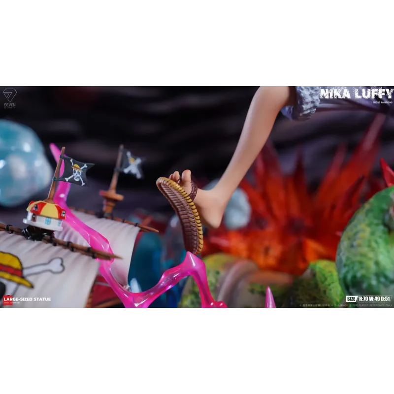 One Piece Luffy Nika Heartbeat Seven Studio