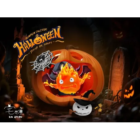 Howl's Moving Castle Halloween Demon Pumpkin Calcifer ZJB Studio