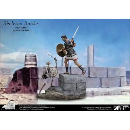 Ray Harryhausen Series Skeleton Battle diorama Star Ace Toys