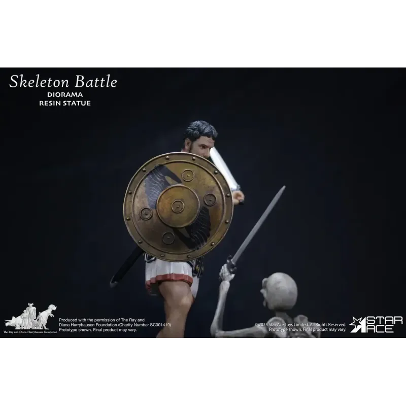 Ray Harryhausen Series Skeleton Battle diorama Star Ace Toys