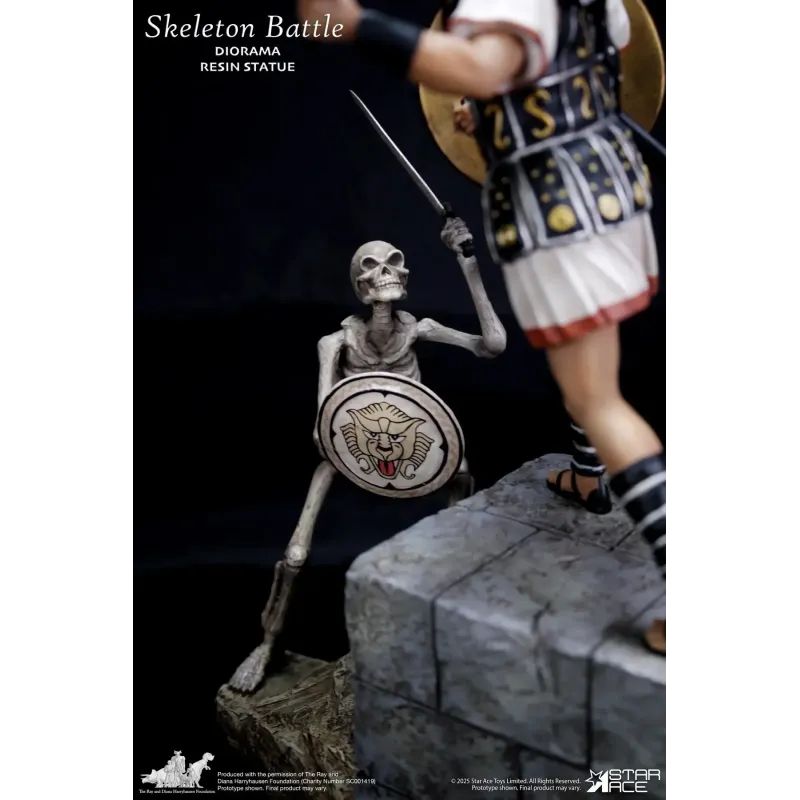 Ray Harryhausen Series Skeleton Battle diorama Star Ace Toys