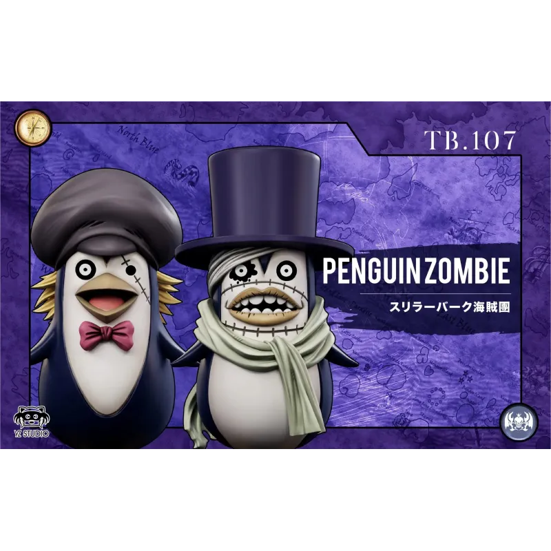 One Piece Grand Line Series Thriller Bark 17th Episode 107 Penguin Zombie Duo WCF YZ Studio