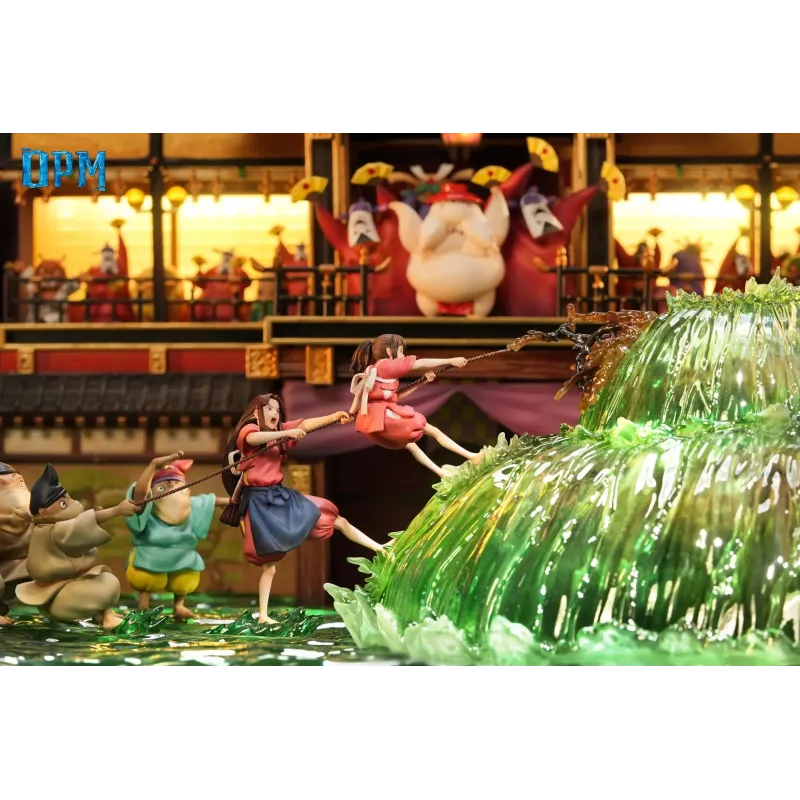 Spirited Away Miyazaki Desktop Series 010 Spirited Away River Spirit OPM Studio