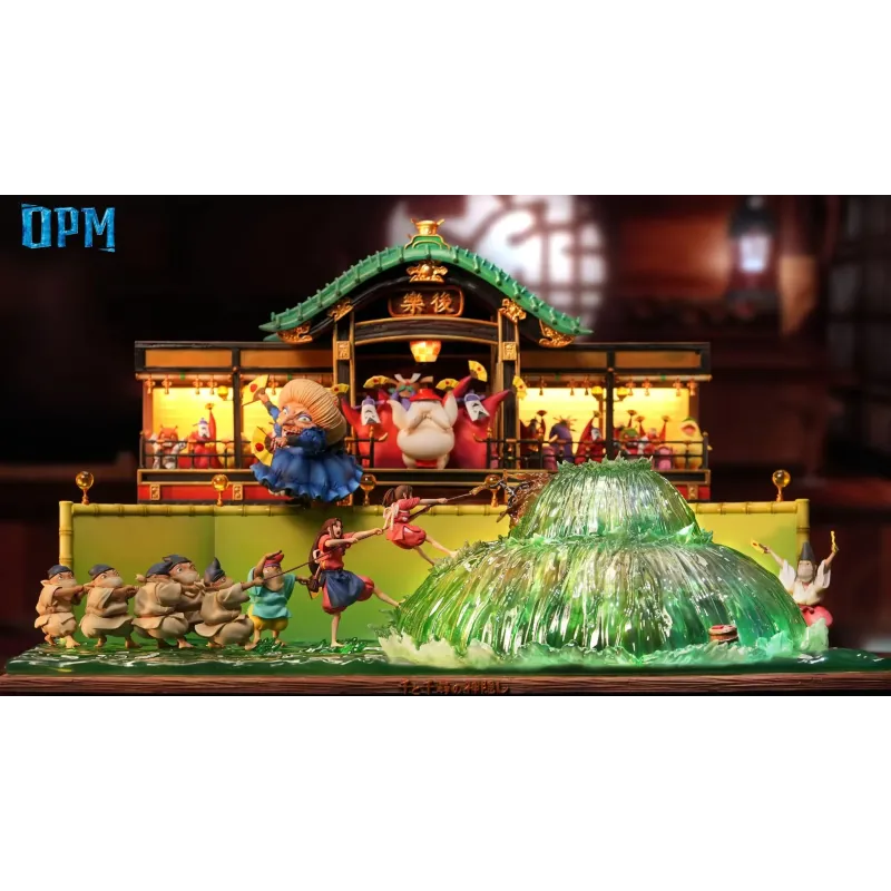Spirited Away Miyazaki Desktop Series 010 Spirited Away River Spirit OPM Studio