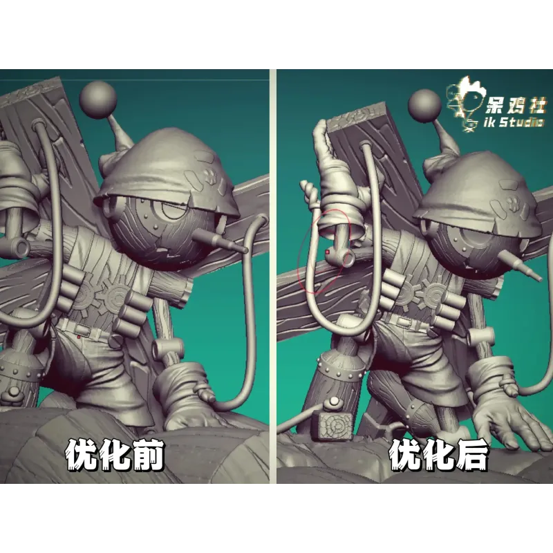 Digimon Dark Masters Pinochimon IK Studio