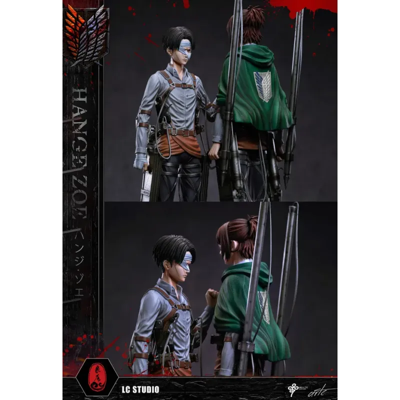Attack on Titan Levi & Hange LC Studio