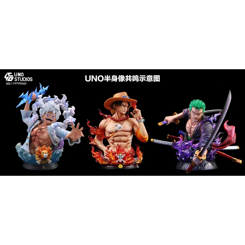 One Piece Portgas D. Ace Bust UNO Studio