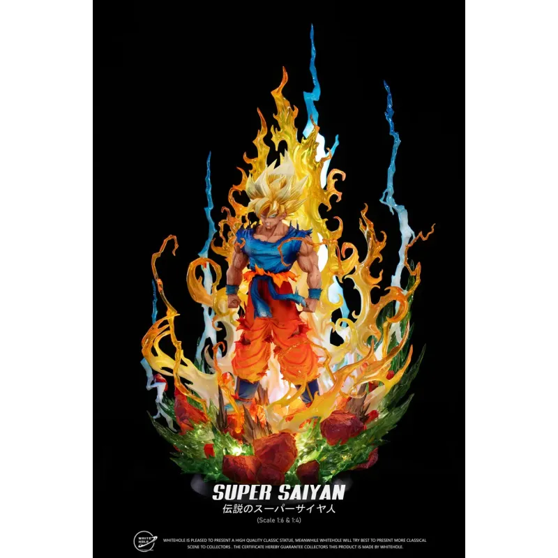 Dragon Ball Z Goku SSJ Namek 1/6 EX + Extra Pack White Hole