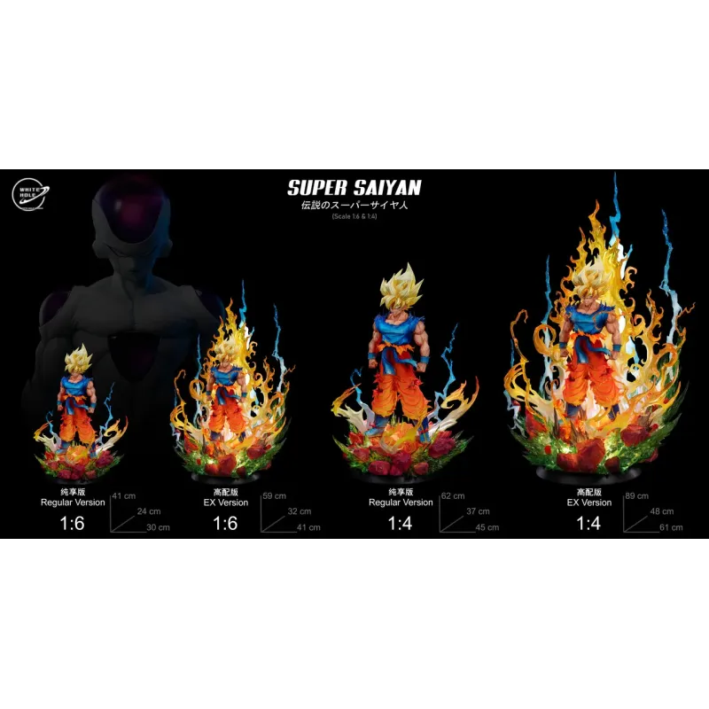 Dragon Ball Z Goku SSJ Namek 1/6 EX + Extra Pack White Hole