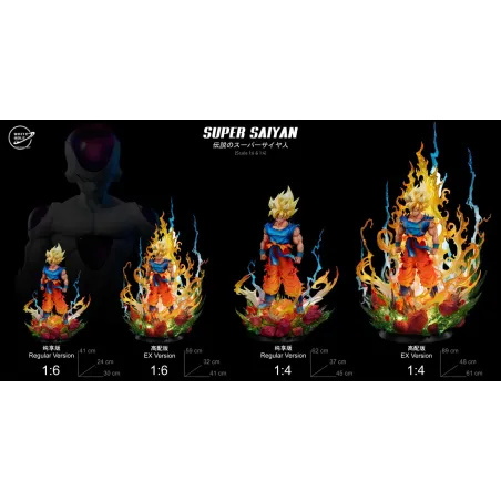 Dragon Ball Z Goku SSJ Namek 1/6 EX + Extra Pack White Hole