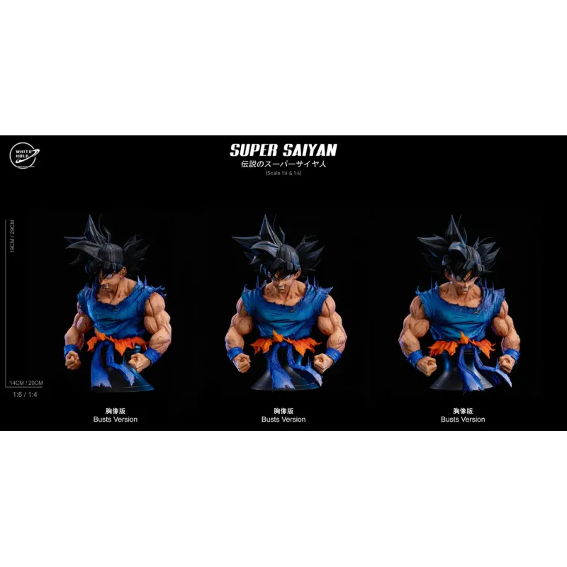Dragon Ball Z Goku SSJ Namek 1/6 EX + Extra Pack White Hole
