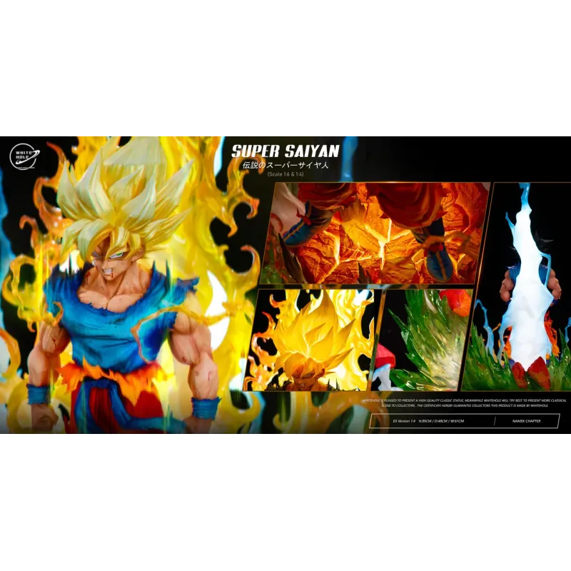 Dragon Ball Z Goku SSJ Namek 1/6 EX + Extra Pack White Hole