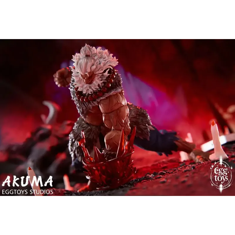 Street Fighter Gouki Akuma Eggtoys Studio