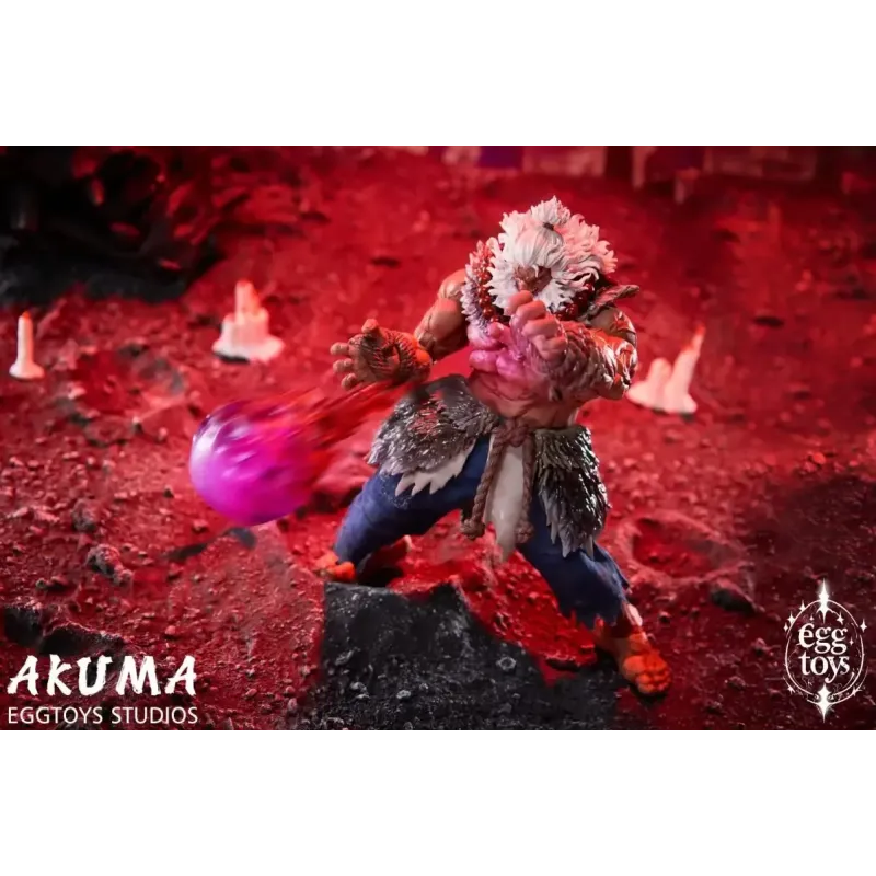 Street Fighter Gouki Akuma Eggtoys Studio
