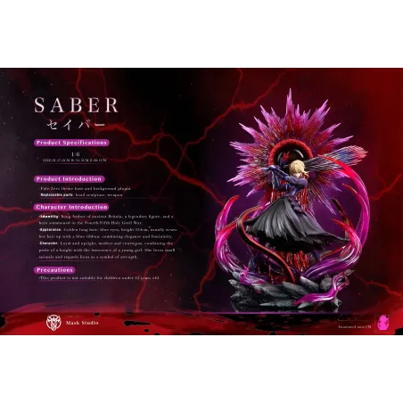 Fate Stay Night Saber Artoria Pendragon Mask Studio