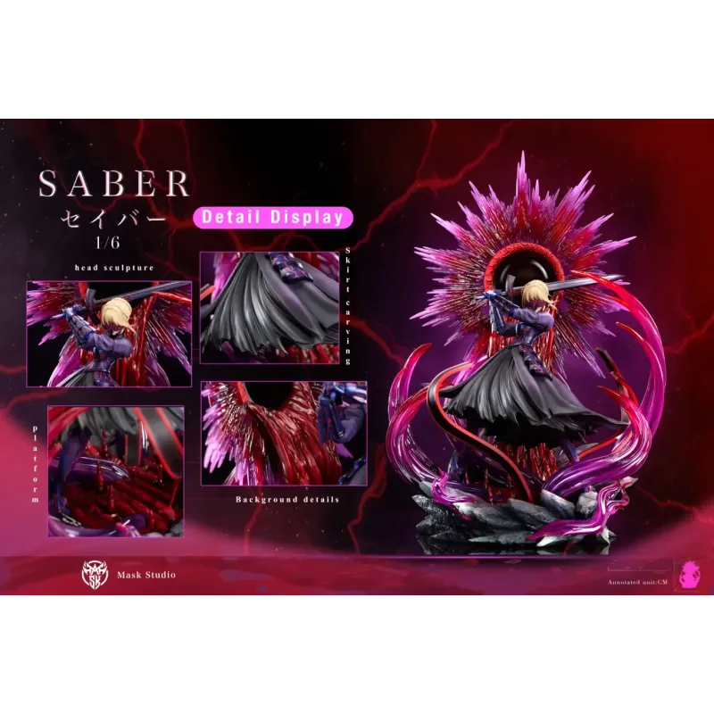 Fate Stay Night Saber Artoria Pendragon Mask Studio