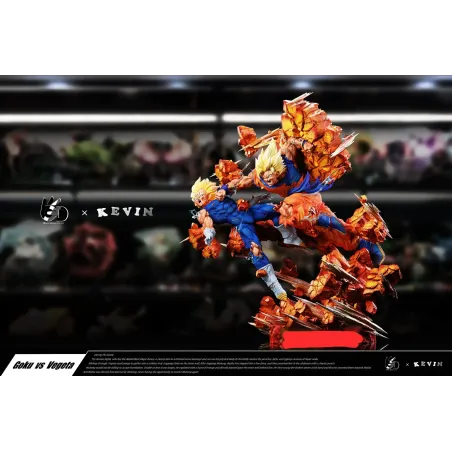 Dragon Ball Z Goku vs Majin Vegeta Grand Design Studio