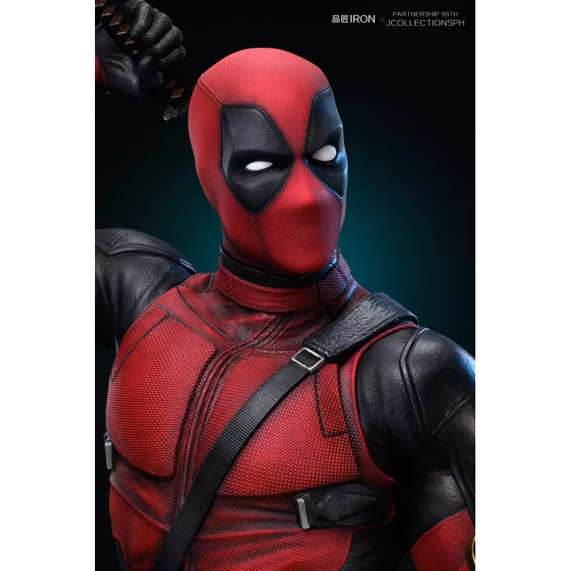 Marvel Deadpool Bust Pin Jiang Iron Studio