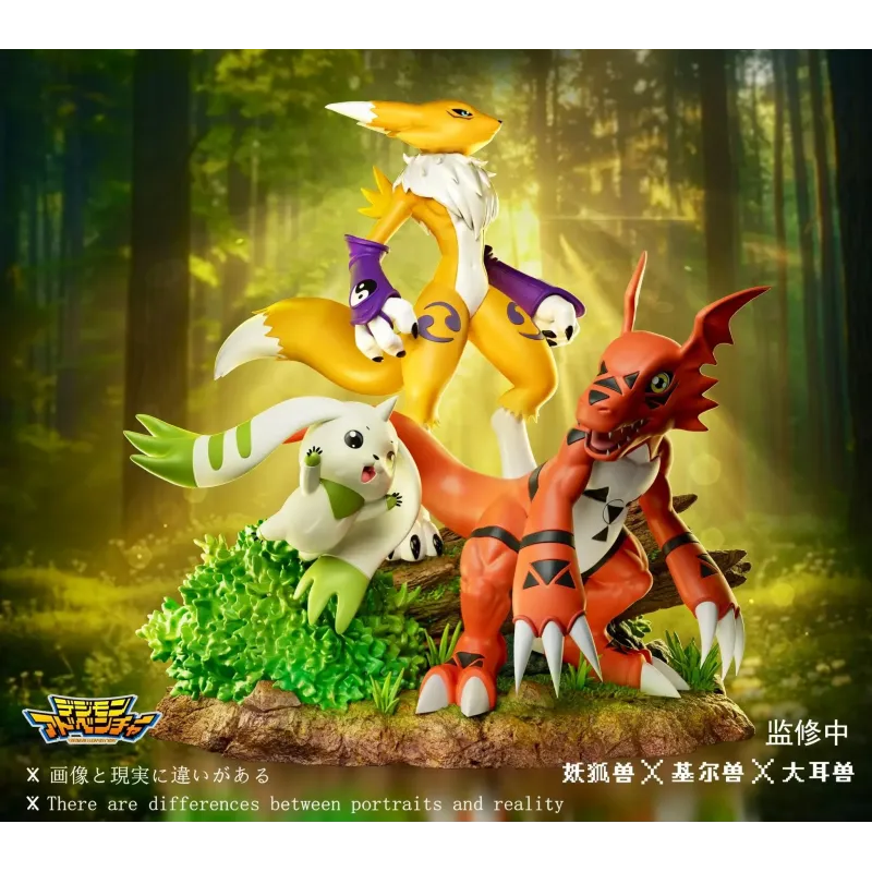 Digimon Terriermon Guilmon Renamon BN Studio X Slash Studio