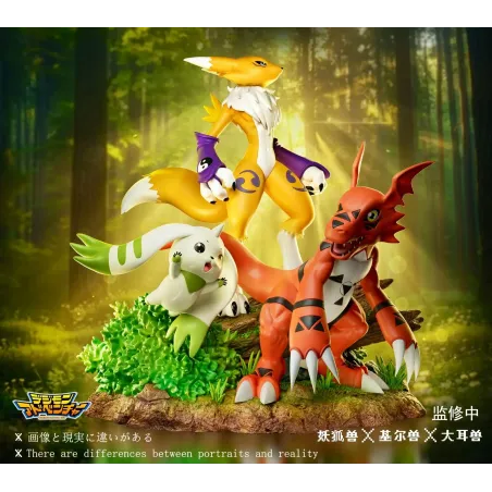 Digimon Terriermon Guilmon Renamon BN Studio X Slash Studio