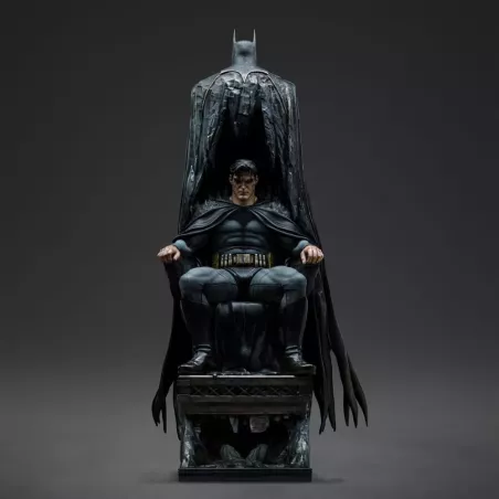 DC Batman and Bruce Wayne Iron Studios