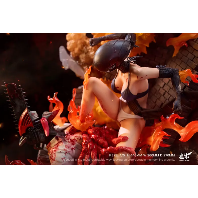 Chainsaw Man Reze X Demonio de la Bomba - Zao Hua Studio