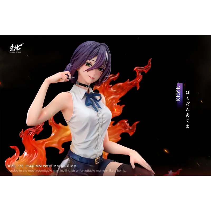 Chainsaw Man Reze X Demonio de la Bomba - Zao Hua Studio