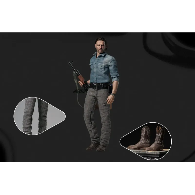 The Walking Dead Rick Grimes INART Studio - Figura Coleccionable