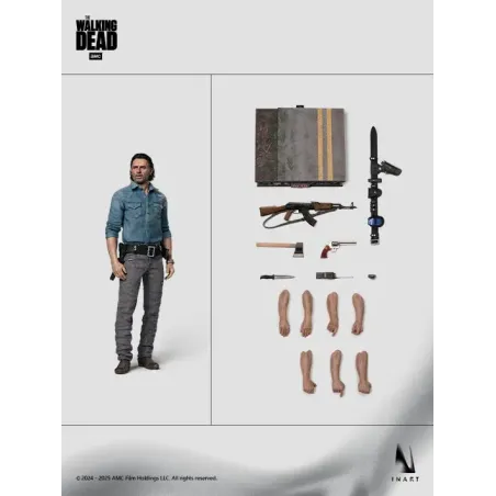 The Walking Dead Rick Grimes INART Studio - Figura Coleccionable