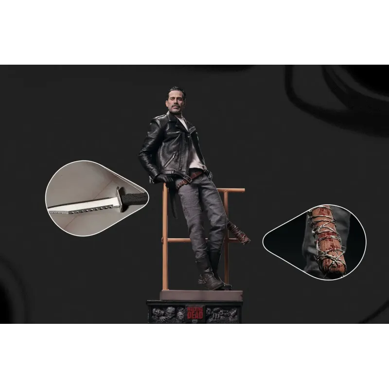 The Walking Dead Negan Smith INART Studio - Figura Coleccionable
