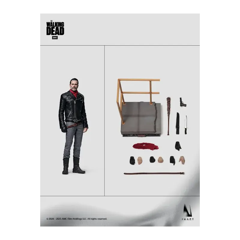 The Walking Dead Negan Smith INART Studio - Figura Coleccionable