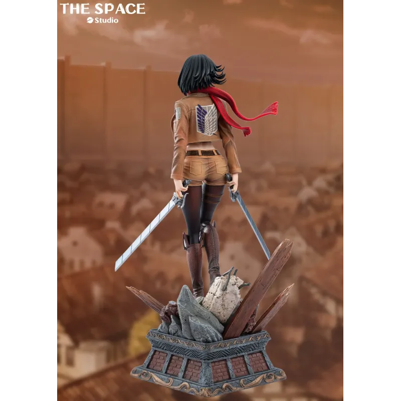 Ataque a los Titanes Mikasa Ackerman - La Figura del Estudio Espacial