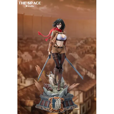 Ataque a los Titanes Mikasa Ackerman - La Figura del Estudio Espacial